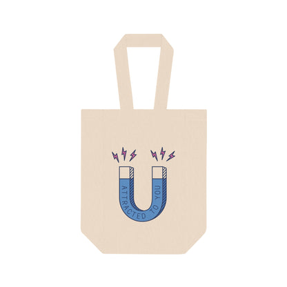Funny Magnet Wine Tote Bag – 2 Bottle Carrier Tote